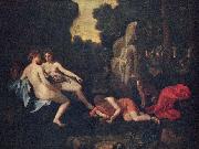 Nicolas Poussin, Narcissus and Echo